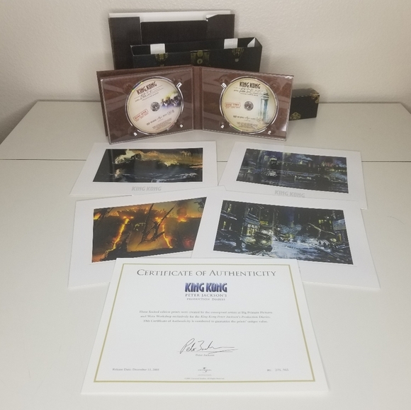 King‎ Kong Peter Jackson's Production Diaries DVD 2 Disc Set 2005 - Picture 2 of 9